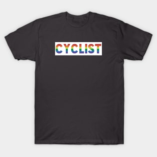 Gay Pride Cyclist T-Shirt